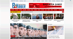 Desktop Screenshot of basyaylahaber.com